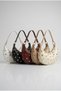 Women's White Color Staple Detailed Medium Size Hand and Shoulder Bag Stylish and Trendy Design - 7