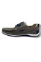 1712-26 Genuine Nubuck Leather Casual Men's Shoes Gray Navy Blue - 3