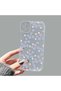 iPhone 11 Compatible Camera Protected Anti-Shock Aesthetic Print Patterned Transparent Silicone Case
