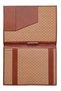 Antique Kilim Detailed A4 Size Tan Color Leather Organizer - 5