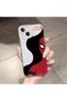 iPhone 13 Compatible Camera Protected Anti-Shock Aesthetic Print Patterned Transparent Silicone Case - 2
