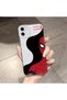 iPhone 11 Compatible Camera Protected Anti-Shock Aesthetic Print Patterned Transparent Silicone Case - 2