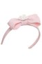 Girl's Elegant Embroidered Collar and Hairband Birthday -Party Dress Pink (3-7 Years) 36394Pr - 7