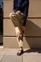 Tusino Women's Brown Genuine Leather Suede Loafer Ballet Flats - 6