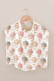 Muslin Nursing Cover - Pink Air Balloons - 2