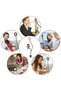 Selfie Ring Light with Cell Phone Holder Stand for Live Stream & Makeup,LED Camera Light with Lazy B - 3