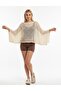 Perforated Oversize Boat Neck Knitwear Blouse Ss26Bz0126