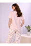 Women's Graphic Short Sleeve Pyjama Set - 5