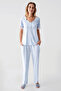 Uslucan Alişveri̇ş 321 Women's Pajama Set with Dressing Gown - 2