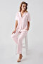 Uslucan Alişveri̇ş 324 Women's 4-Piece Robe and Shorts Pajama Set - 3