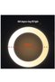 LED Ring Light Dimmable LED Desktop Fill Light 3 Colors Modes with 2/3 Phone Holders Curved Lampshad - 7