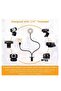 Light Stand for Live Stream, Selfie Ring Light with Webcam Mount - 2