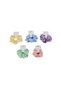 Fabric Hair Ties with Multiple Colors - 6
