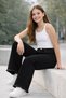 26904-26 Girls' Denim Pants Wide Leg High Waist Casual Comfortable Jean Pants - 6