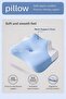 Memory Foam Pillow 60x40x23cm Neck Support Pillow For Scroll/Sleep Multipurpose - 7