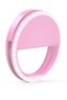 Mini Clip-on Smartphone Selfie Ring RGB LED Light Beauty Lamp Built-in Rechargeable Battery For Smar