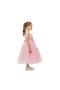 D' Daniela - Girls Bow Front Ruffle Hem Mesh Gown Dress - Multicolor - 1Y to 13Y - 2