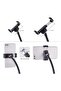 Selfie Ring Light with Cell Phone Holder Stand for Live Stream/Makeup, LED Camera Lighting [3-Light - 7