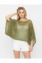 Perforated Oversize Boat Neck Knitwear Blouse Ss26Bz0126 - 4