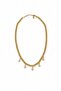 Topçuk Rowed Flat Chain Necklace