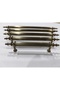 Emi̇r 96 mm (9.6 cm) Antique Yellow 1 Piece Handleluxury Aluminum Antique Cabinet Kitchen Drawer Handle - 2
