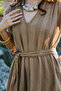 Helen Nature 100% Cotton Muslin Bohemian Beach Dress - 3