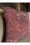 Pink Sparkling Throw Pillow |   Decorative Pillow for Home and Salon - 2