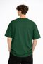 Boston - Printed Oversize T-Shirt Khaki - 5