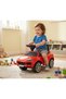 Kids Push Ride-On Car with Musical Steering Wheel, Storage Space Safe & Fun Ride for Toddlers-Orange - 4