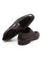Brown Black Lace-Up Genuine Leather Suede Men's Shoes - 2