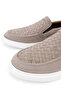 Men's Genuine Leather Beige Loafer Shoes - 3