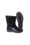 , Women's Black Short Garden Rain Boots Emek036-97 - 3