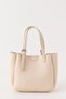 Cherry Charml Medium Size Soft Leather Look Large Volume Cream Women's Shoulder Bag Pbu1107 - 6