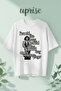 Raye I Would Like a Ring Printed Cotton Oversize T-Shirt
