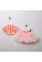 Mirella Sequined Crop Top and Tutu Skirt Two-Piece Girls' Set - 4