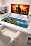 Lindon, Sakin Şehir 40X90 Gaming Mouse Pad – Non-Slip Base Large Size Gaming Mousepad - 4
