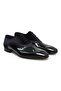 Black Color Lace-Up Genuine Leather Leather Sole Men's Shoes