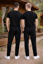 Double Set Premium Men's 2 Thread Comfortable Fit Pocketed 2-Piece Sweatpants - 4