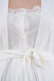 New Season Ecru Maternity Summer Elegant Lace Design Buttoned Dressing Gown Pajama Set - 4