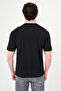 Plain Slim Fit Crew Neck Pocketed Bi-Stretch Interlock Men's T-Shirt Black - 36876.26Y - 4