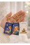 The Little Prince Mini Book-Looking Notebook Keychain - Advantageous Set of 3 - the Little Prince & Rose & Fox
