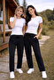 Double Set Premium Women's 2 Thread Comfortable Fit Pocketed 2-Piece Sweatpants