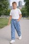 27004-25 Boy's Denim Trousers Comfortable Fit Daily Use Straight Leg Jean Pants - 3