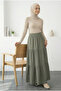 Women's Layered Comfortable Tencel Skirt - Lvr014 - 2