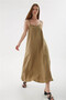 Strappy Khaki Women's Dress 26Y0501K1 - 4