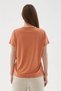 V-Neck Orange Women's Blouse 26Y0144K1 - 4