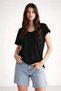 Glitter Blouse Black Women's Blouse 26Y0202K1 - 3