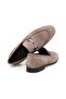 Mink Color Laceless Genuine Leather Suede Men's Shoes - 2