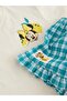 100% Cotton Cream White Disney Short Sleeve Top and Shorts Set - 8