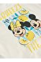 100% Cotton Cream White Disney Short Sleeve Top and Shorts Set - 7